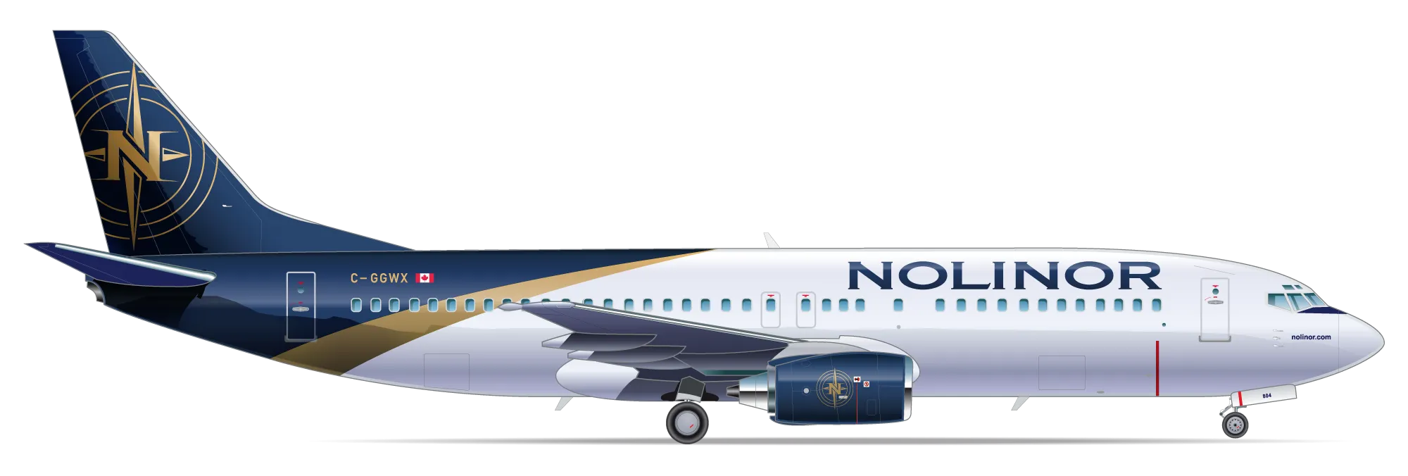Nolinor-B737-400-Classic-Nolinor